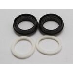 Пыльники + спонж RST  30мм для CHAMP30-15/F`RST30/PLATINUM (пара) резина черные 1-0934, изображение  - НаВелосипеде.рф