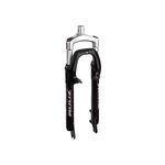 Вилка велосипедная амортизационная ZOOM 381, МТВ, 26", цвет черный, пружина, шток 1-1/8", 381 26", изображение  - НаВелосипеде.рф