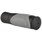 Грипсы велосипедные VELO VLG-428D2, анатомические, Kraton/гель, чёрно-серые, 125мм, VLG-428D2, изображение  - НаВелосипеде.рф