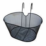 Велокорзина SUNTEK, передняя, чёрная, HQ-009, изображение  - НаВелосипеде.рф