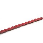 Велосипедная цепь КМС К710, 1 скорость, 1/2"X1/8"X100, массивная, красная, K710-CORAL, изображение  - НаВелосипеде.рф