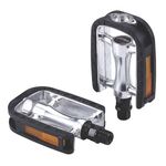 Педали велосипедные BBB EasyRider II , trekking, ось Cr-Mo, алюминиевые, серебристые, BPD-24, изображение  - НаВелосипеде.рф