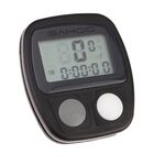 Велокомпьютер SAHOO 14 функций, проводной, черный, 81491 black, изображение  - НаВелосипеде.рф