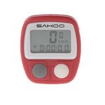 Велокомпьютер SAHOO 14 функций, проводной, красный, 81491 red, изображение  - НаВелосипеде.рф