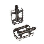 Педали для велосипеда Author алюминиевые APD-427-Alu литые облегченные черные 8-34152010 , изображение  - НаВелосипеде.рф