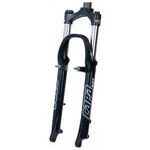 Вилка велосипедная RST Capa ML11, 26 х 28,6, пружинно-эластомерная, V+D, черная, 8-20344078, изображение  - НаВелосипеде.рф