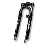 Вилка велосипедная RST Omni 191 T, 26, пружинно-эластомерная, V+D, черная, 6-400 , изображение  - НаВелосипеде.рф