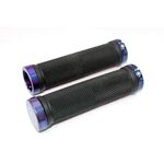 Ручки на руль для велосипеда CLARK`S cl0201cf резиновые 130мм с 2 фиксат. 3-332 , изображение  - НаВелосипеде.рф