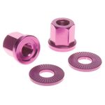 Гайки Shadow 10мм алюминиевая, 104-06325 3/8, изображение  - НаВелосипеде.рф