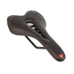 Седло велосипедное Astute SKYLINE TACA VT, 275x135 мм, кросс, шоссе, 190 г, титан, черный, 0SMTB0LN0VTB024, изображение  - НаВелосипеде.рф