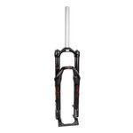 Вилка велосипедная RST F1RST AIR30, 26"х 28,6, воздушно-масляная, 100мм, D, черная, 1-0094, изображение  - НаВелосипеде.рф