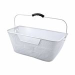 Велокорзина M-WAVE, на багажник, белая, 5-431612, изображение  - НаВелосипеде.рф