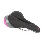 Седло велосипедное Vader SENSO, комфорт, 256x162 мм, 360г, Double Dencity Base, VL-4130, изображение  - НаВелосипеде.рф