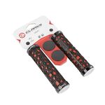 Ручки на руль для велосипеда CLARK`S CL0-208 резина/гель 130мм с 2 фиксаторами 3-230 , изображение  - НаВелосипеде.рф