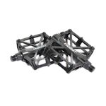 Педали HORST, алюминий H32, широкие, литые, с шипами, 388 г, черные, 00-170832, изображение  - НаВелосипеде.рф