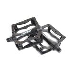 Педали HORST, алюминий H315, широкие, литые, с шипами, 360 г, черные, 00-170846, изображение  - НаВелосипеде.рф