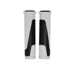 Ручки велосипедные HORST на руль H305, резиновые, 130мм, черно-белые, 00-170469, изображение  - НаВелосипеде.рф