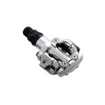 Педали велосипедные Shimano,  MTB, серебристый, PD-M520, изображение  - НаВелосипеде.рф