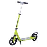 Самокат Sun Color SC03, складной, двухколёсный, взрослый, алюминий,  колеса 200мм, до 100кг, зеленый, 00-170031, изображение  - НаВелосипеде.рф