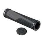 Грипсы велосипедные KELLYS KLS ADVANCER 2D LockOn, серый, 138мм, ZKE92402, изображение  - НаВелосипеде.рф