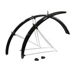 Крылья велосипедные SKS PET SPB, 51мм, 28", чёрные, 6369 3062 28, изображение  - НаВелосипеде.рф