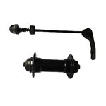 Велосипедная втулка Vinca Sport, передняя, 36 отверстий, с эксцентриком, чёрная, A281F, изображение  - НаВелосипеде.рф