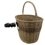 Велокорзина M-Wave, передняя, с крепление на внутренний вынос, сталь/дерево, 5-431570, изображение  - НаВелосипеде.рф