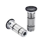 Якорь велосипедный NECO, шток 1-1/8", многоразовый, длина 52 мм, черный, C286GL, изображение  - НаВелосипеде.рф