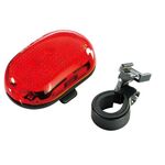 Фонарь задний Dlight, 5 диодов, 4 режима, батарейки в комплекте, в торговой упаковке,CG-404R1, изображение  - НаВелосипеде.рф