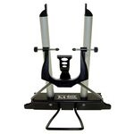 Стенд M-Wave для регулирования "восьмерки" на колесах универсальный алюминий/сталь складной, 5-880069, изображение  - НаВелосипеде.рф