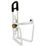 Держатель фляги AUTHOR ABC-16N Slr алюминий серебристый с фиксатором, 8-14000220, изображение  - НаВелосипеде.рф