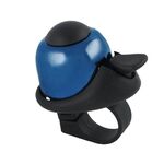 Звонок M-WAVE алюм./пластик мини D=36мм громкий и долгий звук синий  5-420144, изображение  - НаВелосипеде.рф