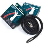 Камера велосипедная VITTORIA Ultralite, 25/28-622, presta, 36 мм,велониппель, 111.2UL.36.25.111BK, изображение  - НаВелосипеде.рф