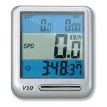 Велокомпьютер TOPEAK Panoram V10С, 13 функций, проводной, каденс, TPC-16, изображение  - НаВелосипеде.рф