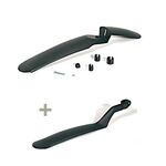 Крылья велосипедные BELLELLI  26" (двухподвес, хардтейл), черный, 01MDG17013, изображение  - НаВелосипеде.рф