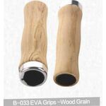 Грипсы велосипедные Kivi, Eva, текстура древесины, B-033, изображение  - НаВелосипеде.рф