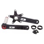 Шатуны Rotor 3D+ Crankset RD BCD110X5 Black/Red 175mm, C02-057-21010-001, изображение  - НаВелосипеде.рф