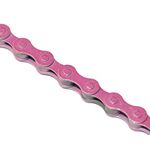 Велосипедная цепь КМС Z410, 1 скорость, 1/2"X1/8"X116, розовая, Z410 116L, изображение  - НаВелосипеде.рф