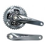 Система шатунов велосипедная SHIMANO Alivio M4050, 170 мм, ин.вал,  40/30/22T, EFCM4050CX002X, изображение  - НаВелосипеде.рф