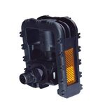 Педали велосипедные Vinca Sport, пластиковые складные, 98x72мм, ось 9/16", черный, VP 848 black, изображение  - НаВелосипеде.рф