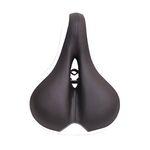 Седло HORSTкомфорт 250х210мм  с вентиляцией. с замком, эластомерное, черно-белое, 00-171700 , изображение  - НаВелосипеде.рф