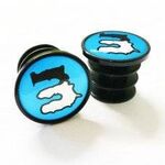 Заглушки руля Mucky Nutz, синий [5], MN0118, изображение  - НаВелосипеде.рф