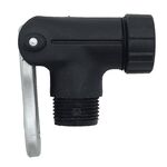 Головка для насоса AUTHOR, универсальная для насосов со шлангом AUTHOR Cross 2, черная, 8-18191057, изображение  - НаВелосипеде.рф