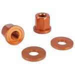 Гайки Shadow 14мм алюминиевая, 148-06325 14, изображение  - НаВелосипеде.рф