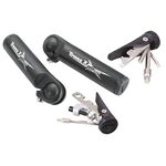 Рога велосипедные TRANZ X JD-886, с набором инструментов, алюминий, D28,6 мм, длина 110 мм, JD-886, изображение  - НаВелосипеде.рф