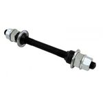 Ось в сборе SHIMANO, для HB-TX800, 140мм (5-1/2"), под гайки, Y29E98060, изображение  - НаВелосипеде.рф