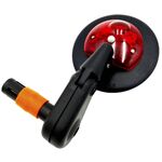 Зеркало велосипедное TBS DX-2002BF, 3", выпуклое, с регулировкой в различных плоскостях, DX-2002BF, изображение  - НаВелосипеде.рф