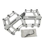 Педали велосипедные Shimano EXUSTAR алюминиевые фрезеров широкие со сменными шипами 5-311353 , изображение  - НаВелосипеде.рф