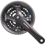 Система шатунов велосипедная Shimano 21-24 скоростей 28х38х48 170 мм 5-587520 , изображение  - НаВелосипеде.рф
