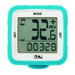 Велокомпьютер M-WAVE, беспроводной, сменный корпус из силикона, синий, 14 функций, 5-244713, изображение  - НаВелосипеде.рф